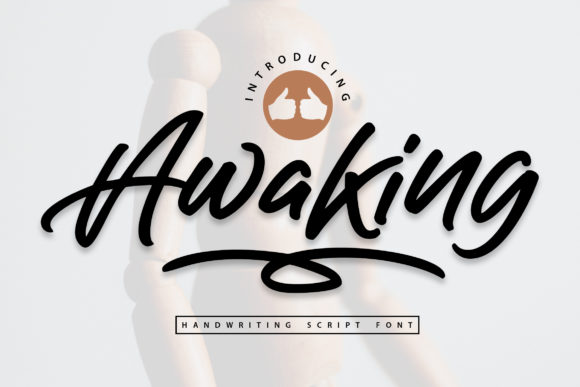 Awaking Font: The Handwritten Touch Your Brand Needs