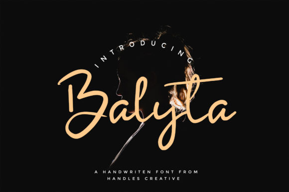 Balytas Charm: The Friendly Handwritten Font for Your Crafted Goods