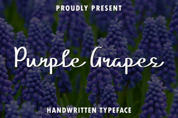 Bringing a Personal Touch to Your Projects with Purple Grapes Font