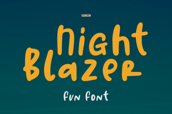 Bringing Playful Projects to Life with Night Blazer Font