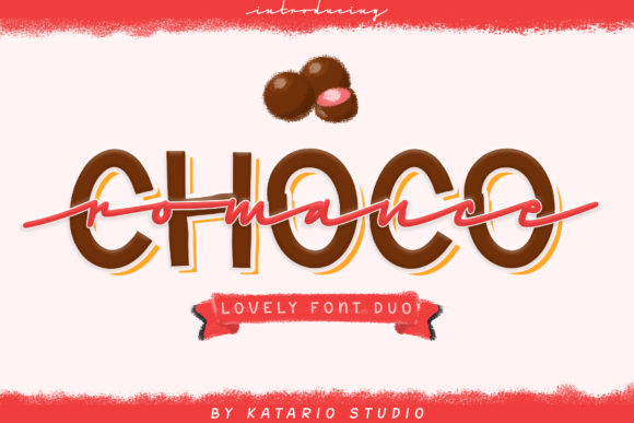 Choco Romance: A Handwritten Font for Creative Makers