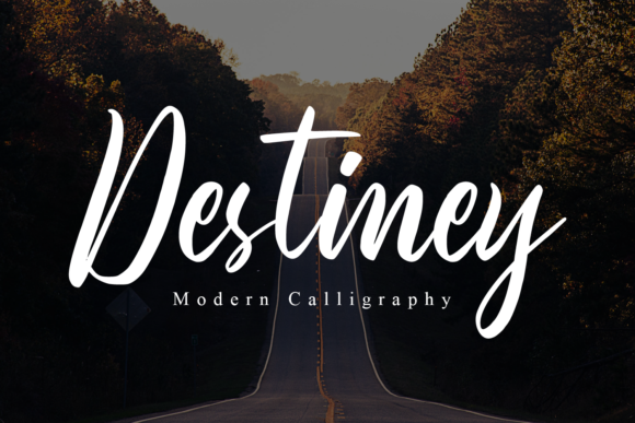 Destiney: The Perfect Script Font for Handmade Creations