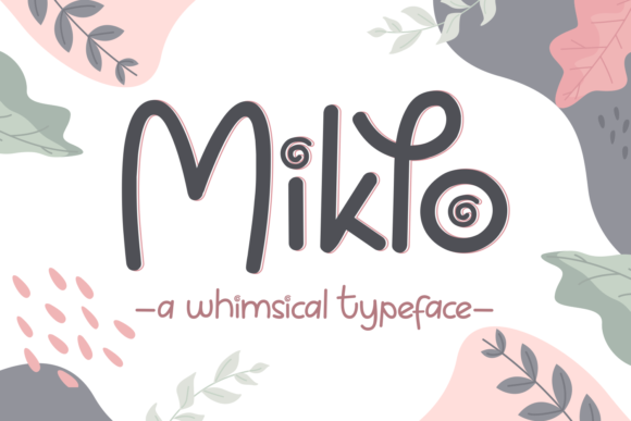 Discover Miklo: A Whimsical Handwritten Font for Crafters