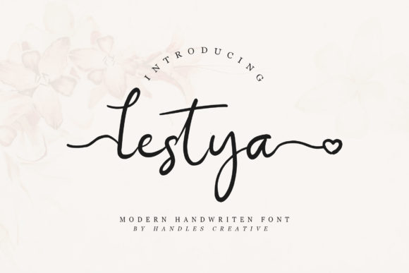 Enhance Your Brand with Lestya: A Magical Script Font