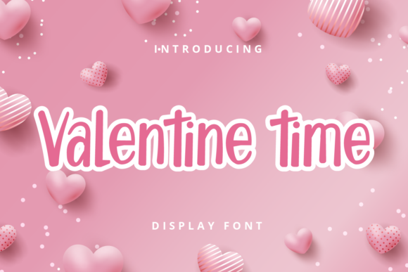 Enhance Your Brand with Valentine Time Font