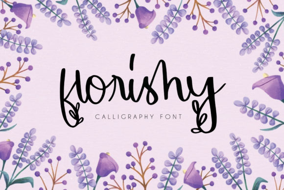 Florishy: A Charming Font for Your Brand's Visuals