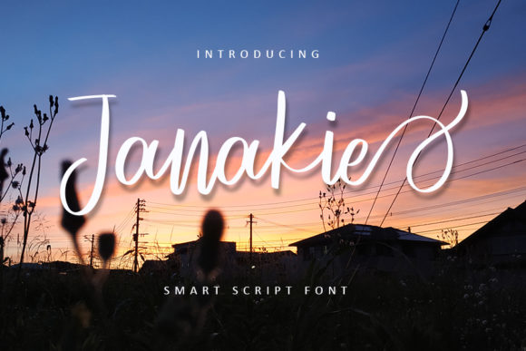 Janakie: A Handwritten Font That Builds a Cohesive Business Identity