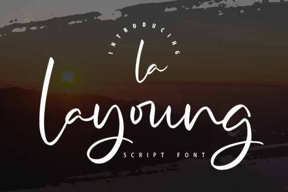 La Layoung Font: A Dazzling Script for Your Digital Designs
