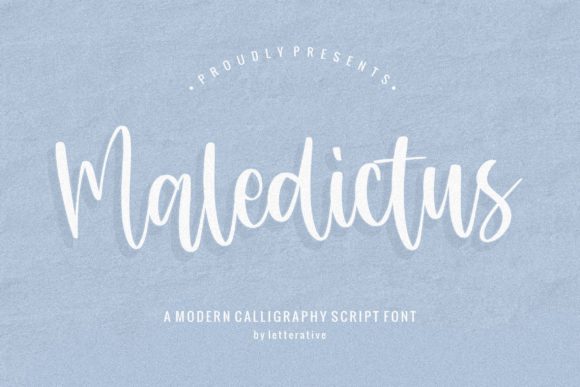 Maledictus: A Font for Creating a Warm and Consistent Brand