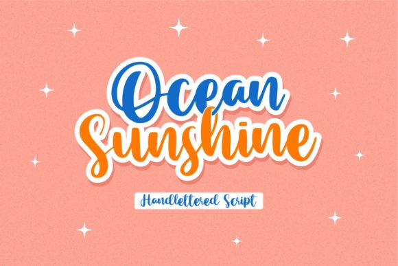 Ocean Sunshine: A Script Font for Building a More Radiant Web Brand