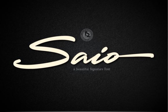 Saio Font: A Beautiful Script for Branding and Design