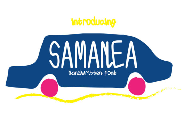 Samanea: A Sweet & Friendly Handwritten Font for Crafters