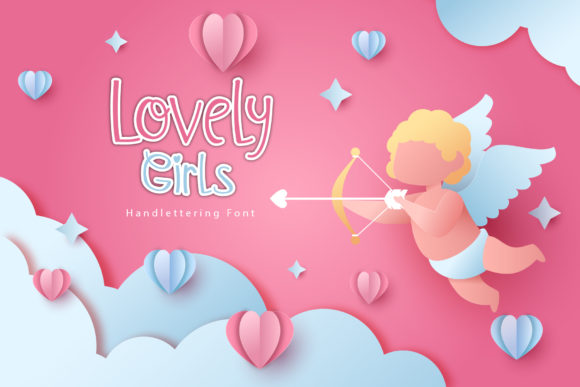 The Lovely Girls Font: A Handwritten Touch for Your Craft Business