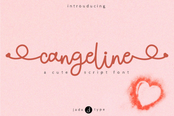 Transform Your Brand with Cangeline: A Lovely Handwritten Font
