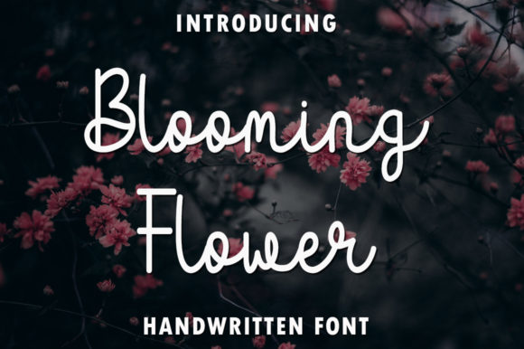 Transform Your Brand with the Elegant Blooming Flower Font