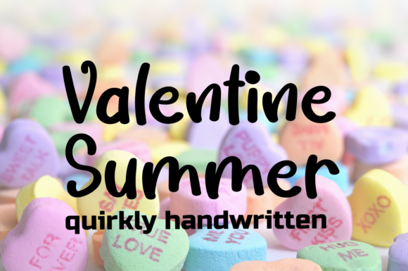 Valentine Summer: A Charming Font for Your Brand