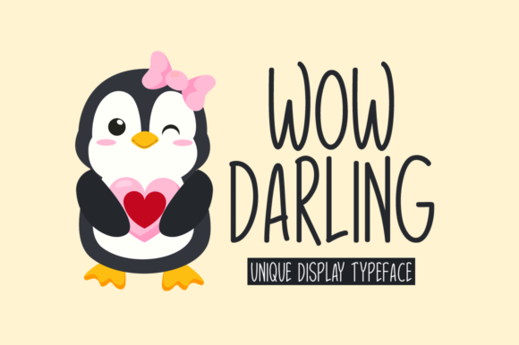 Wow Darling: A Handwritten Font for Makers and Designers